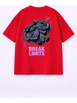 Lorvex T-Shirt Oversize Unisex %100 Pamuk Baskılı Rahat Kalıp Şık Premium Tişört