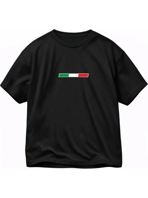 Lorvex Oversize Premium T-Shirt %100 Pamuklu Rahat Kalıp Italy Baskılı Tişört