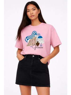 Lorvex T-Shirt Oversize Unisex %100 Pamuk Baskılı Rahat Kalıp Premium Tişört