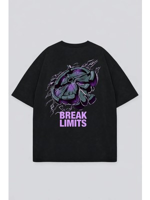 Lorvex T-Shirt Oversize Unisex %100 Pamuk Baskılı Rahat Kalıp Şık Premium Tişört