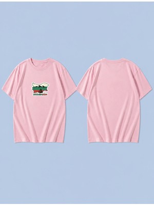 Lorvex T-Shirt Oversize Unisex %100 Pamuk Baskılı Rahat Kalıp Premium Tişört