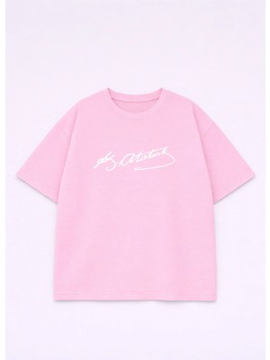 Lorvex T-Shirt Oversize Unısex %100 Pamuklu Rahat Kalıp Baskılı Tişört