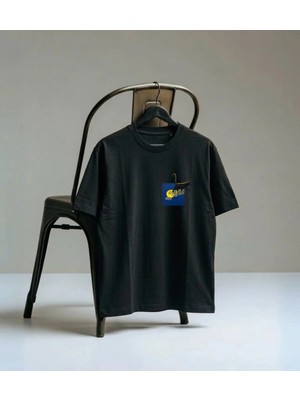 Lorvex T-Shirt Oversize Unisex %100 Pamuk Baskılı Rahat Kalıp Tişört