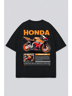 Lorvex Erkek T-Shirt Oversize %100 Pamuklu Rahat Kalıp Cbr Baskılı Tişört