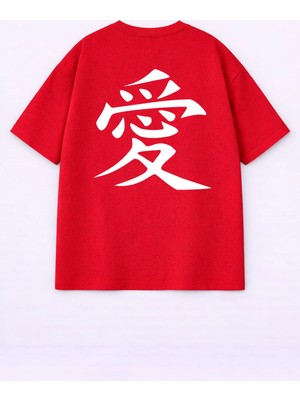 Lorvex T-Shirt Oversize Unisex %100 Pamuk Baskılı Rahat Kalıp Şık Premium Tişört