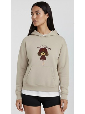 Lorvex Nints Days Ön Baskılı Oversize Sweatshirt