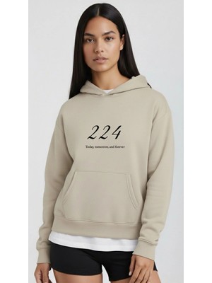 Lorvex Today, Tomorrow And Forever 224 Baskılı Oversize Sweatshirt