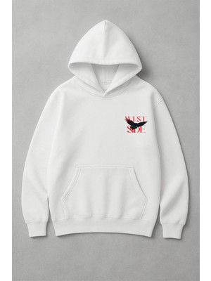Lorvex Kapüşonlu Hoodie Oversize Unısex %100 Pamuklu West Side Baskılı