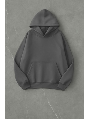 Lorvex Basic Unisex Oversize Pamuklu Sweatshirt