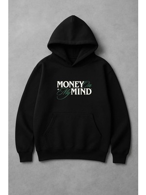 Lorvex Money Mind Dijital Baskı Oversize Sweatshirt