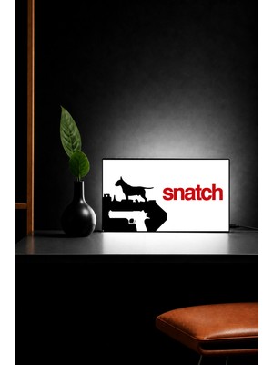 Gişe Arts Masa Lambası -  Snatch (Kapışma) Adaptörlü Dekoratif & Hediyelik Lamba