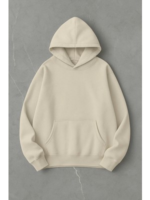 Lorvex Basic Unisex Oversize Pamuklu Sweatshirt