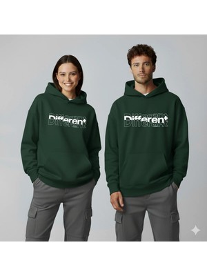 Lorvex Different Ön Baskı Oversize Unisex Sweatshirt