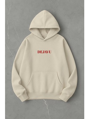 Lorvex Dejavu Ön Baskı Oversize Unisex Sweatshirt