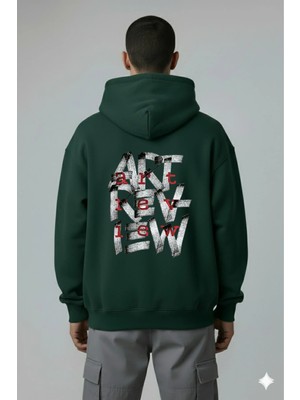 Lorvex Art Review Arka Baskı Oversize Unisex Sweatshirt