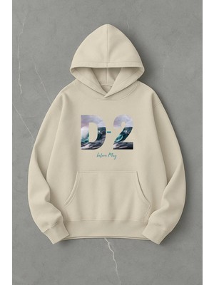 Lorvex D-2 Baskı Oversize Sweatshirt