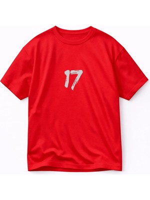 Lorvex T-Shirt Oversize Unısex 17 Baskılı %100 Pamuklu Rahat Kalıp