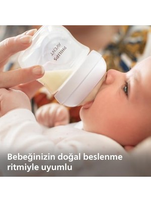 Doğal Tepkili Eğitici Bardak, 6 Ay ve Üstü, Tepkili Biberon Emziği, SCF263/61