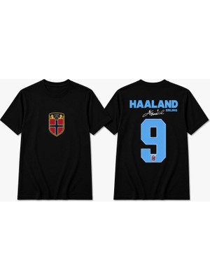 Hesco Erling Haaland Baskılı Tişört