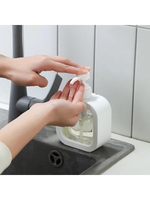 400 ml Dikdörtgen Banyo Mutfak Sıvı Sabunluk Bulaşık Lavabo Deterjanlık,tezgah Üstü Dikdörtgen Banyo Mutfak Sıvı Sabunluk | Banyo Mutfak Bulaşık Lavabo Deterjanlık (1)