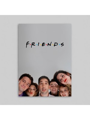 Orendart Friends Movie Dizi Poster Dekorasyon Çerçeveli - Çerçevesiz Poster