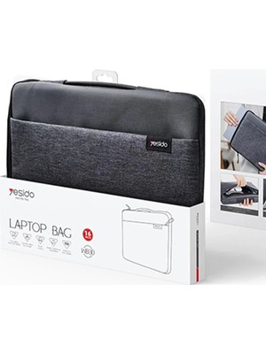 Bst Yesido WB29 Polyester 600D Kumaşlı 14 Inç Laptop Telefon Teknoloji Hediyesi