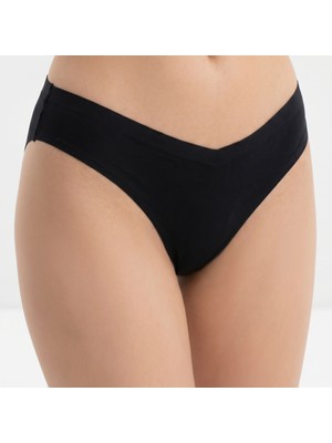 Papatya Lazer Kesim Yüksek Bel Iz Yapmaz Bikini Külot 2880 Silikon Bel Destekli