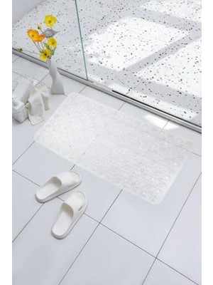 Aesco Kaydırmaz Vantuzlu Banyo Paspası (67,5 x 34,5 Cm)