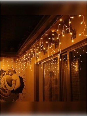 Aesco 4 Metre 16 Sarkıt Gün Işığı, 8 Fonksiyonlu LED Işık Seti