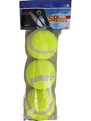 Get Store 3'lü Tenis Topu Paketli Yeşil