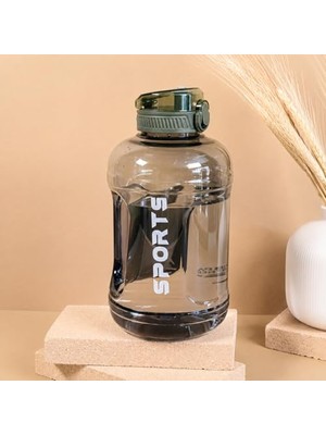 Get Store 2200 ml Suluk 2.2 Litre - Kilitli Kapaklı Geniş Hacimli Matara (Yeşil)