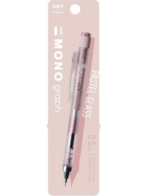 Get Store Mechanicai Kalem Mono Grafik| Yenilikçi Sarsıntı Mekanizması Mono Silgi Özellikleri | Lımıted Edıtıon Pastel Cam Renk| 0,5 Mm| Pembe