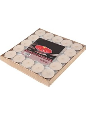 Aesco Ekonomik 50 Adet Tealight Mum | Buhurdanlık Mumu ile Sıcak Atmosfer Yaratın