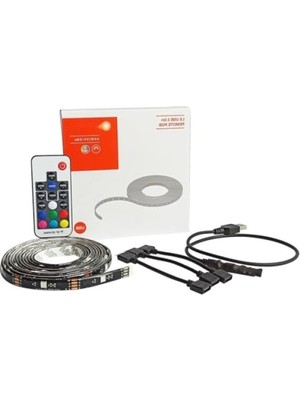 Aesco 2,5m Uzunluğunda Rgb LED Şerit Işık - Esnek ve Enerji Verimli