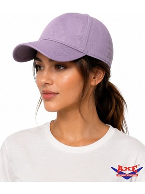 Axe Sportswear Arkası Ayarlanabilir Cırt Cırtlı Kasketli Beyzbol Spor Günlük Basic Kep Şapka