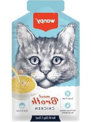 Aesco 50G Tavuk Eti Çorbası, Kediler Için Lezzetli ve Sağlıklı