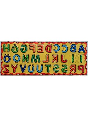 Aesco Eğitici Tahta Harfler - 30 Parça Set