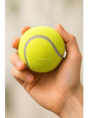 Aesco 2'li Orta Boy Tenis Topu - 7.5 Cm, Dayanıklı Oyun ve Eğitim