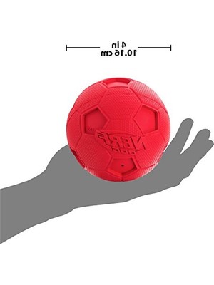 Aesco Hafif ve Dayanıklı Futbol Topu Köpek Oyuncağı, 10 cm Boyutlu