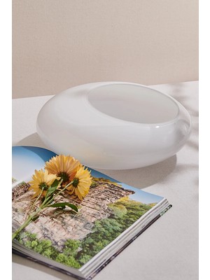 Paşabahçe El Yapımı Kase 35 cm Opal