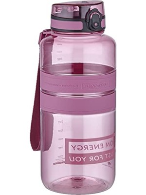 Aesco 1500ML Kapasiteli Ergonomik Matara - Yenilenen Renk Seçenekleri