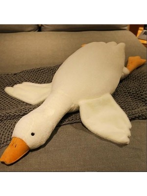 Aesco Uçan Kaz Morton Uyku Yastığı, 75 cm Sevimli Peluş Arkadaş