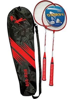 Aesco Çantalı Badminton Raket Seti, Iki Raket, Profesyonel Kullanım