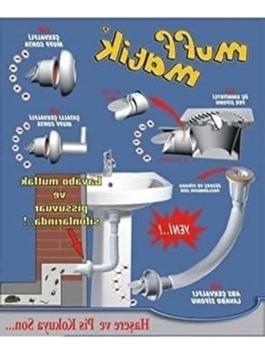 Aesco Koku Önleyici Lavabo Sifonu Çekvalfi (3 Adet)