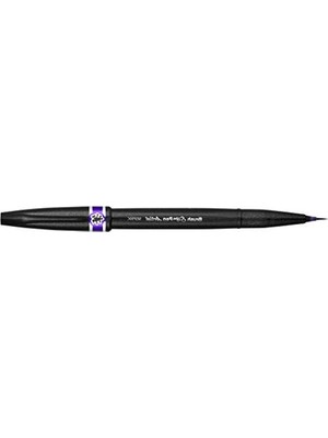 Aesco Mor Ince Uçlu Fırça Kalem - Sing Pen Brush Serisi
