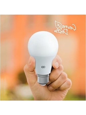 Aesco 10'lu LED Ampul Seti, 15W Beyaz Işık ile Enerji Verimliliği