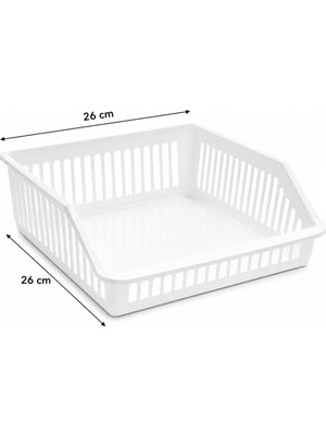 Go İthalat Compıle - Plastik Çok Amaçlı Organizer 26X26CM (5250)