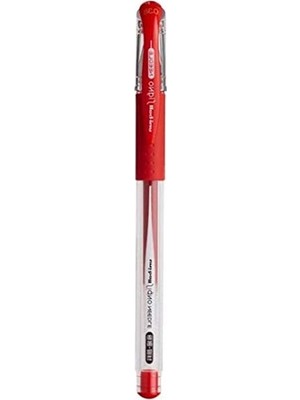 Aesco Kırmızı Renk Ile 0.38 mm Iğne Uçlu Jel Kalem