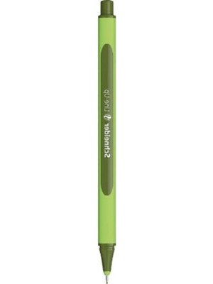 Aesco 0.4 mm Hakiki Yeşil Fiber Uçlu Kalem, Yüksek Performans