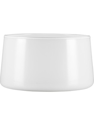 Paşabahçe El Yapımı Cam Kase 17.5 cm Opal Krem